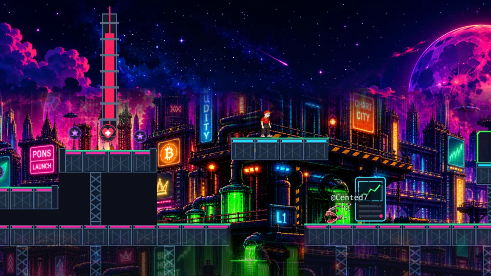 Exchange Towers, real in-game screenshot